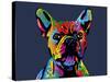 French Bulldog-Michael Tompsett-Stretched Canvas