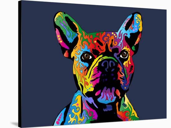 French Bulldog-Michael Tompsett-Stretched Canvas