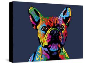 French Bulldog-Michael Tompsett-Stretched Canvas