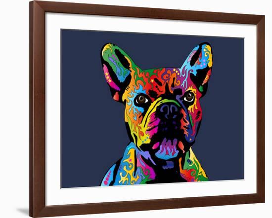 French Bulldog-Michael Tompsett-Framed Art Print