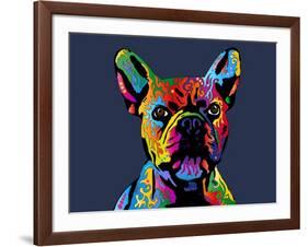 French Bulldog-Michael Tompsett-Framed Art Print