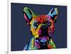 French Bulldog-Michael Tompsett-Framed Art Print