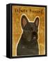 French Bulldog-John W Golden-Framed Stretched Canvas