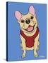 French Bulldog-Tomoyo Pitcher-Stretched Canvas