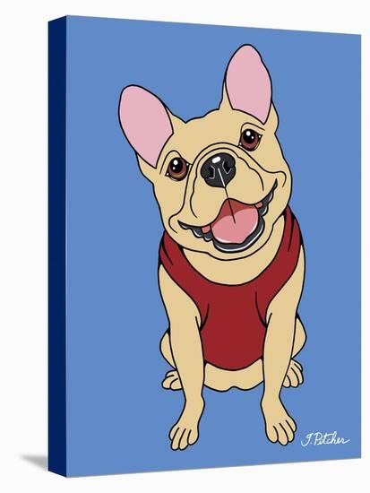 French Bulldog-Tomoyo Pitcher-Stretched Canvas