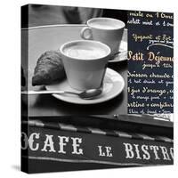French Café 1-Cameron Duprais-Stretched Canvas