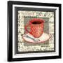 French Cafe I-Paul Brent-Framed Art Print