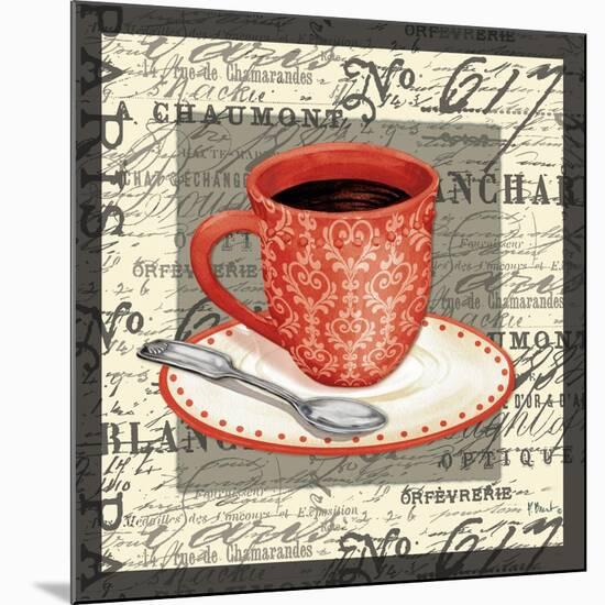 French Cafe I-Paul Brent-Mounted Art Print
