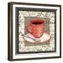 French Cafe I-Paul Brent-Framed Art Print