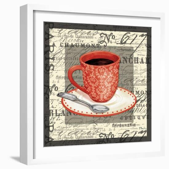 French Cafe I-Paul Brent-Framed Art Print