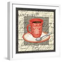 French Cafe II-Paul Brent-Framed Art Print