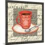 French Cafe II-Paul Brent-Mounted Art Print