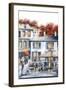 French Cafe-Marilyn Dunlap-Framed Art Print