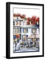 French Cafe-Marilyn Dunlap-Framed Art Print