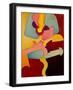 French Can-Can, 2007-Jan Groneberg-Framed Giclee Print