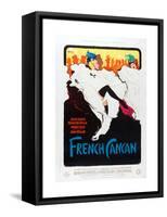 French Can Can, poster art, 1955-null-Framed Stretched Canvas