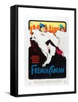 French Can Can, poster art, 1955-null-Framed Stretched Canvas