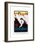 French Can Can, poster art, 1955-null-Framed Art Print