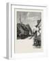 French Canadian Life, a Street in Chateau Richer, Canada, Nineteenth Century-null-Framed Giclee Print