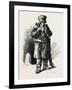 French Canadian Life, an Old Habitant, Canada, Nineteenth Century-null-Framed Giclee Print