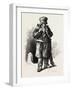 French Canadian Life, an Old Habitant, Canada, Nineteenth Century-null-Framed Giclee Print