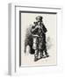 French Canadian Life, an Old Habitant, Canada, Nineteenth Century-null-Framed Giclee Print