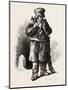 French Canadian Life, an Old Habitant, Canada, Nineteenth Century-null-Mounted Giclee Print
