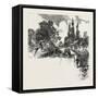 French Canadian Life, an Old Orchard, Canada, Nineteenth Century-null-Framed Stretched Canvas