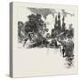 French Canadian Life, an Old Orchard, Canada, Nineteenth Century-null-Stretched Canvas