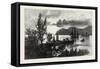 French Canadian Life, Cap Rouge, Canada, Nineteenth Century-null-Framed Stretched Canvas