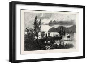 French Canadian Life, Cap Rouge, Canada, Nineteenth Century-null-Framed Giclee Print