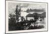 French Canadian Life, Cap Rouge, Canada, Nineteenth Century-null-Mounted Giclee Print