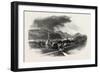 French Canadian Life, Cape Diamond, from St. Romuald, Canada, Nineteenth Century-null-Framed Giclee Print