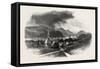 French Canadian Life, Cape Diamond, from St. Romuald, Canada, Nineteenth Century-null-Framed Stretched Canvas