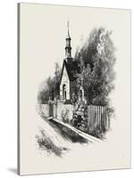 French Canadian Life, Chapel and Grotto at Ste. Anne De Beaupre, Canada, Nineteenth Century-null-Stretched Canvas