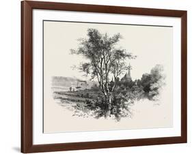 French Canadian Life, Chateau Richer, Canada, Nineteenth Century-null-Framed Giclee Print