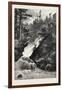 French Canadian Life, Falls of Lorette, Canada, Nineteenth Century-null-Framed Giclee Print