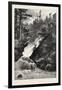 French Canadian Life, Falls of Lorette, Canada, Nineteenth Century-null-Framed Giclee Print