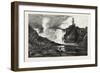 French Canadian Life, Falls of the Chaudiere Near Quebec, Canada, Nineteenth Century-null-Framed Giclee Print