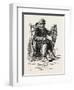 French Canadian Life, Habitant and Snow-Shoes, Canada, Nineteenth Century-null-Framed Giclee Print