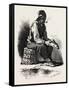 French Canadian Life, Half-Breed Fisherman, Canada, Nineteenth Century-null-Framed Stretched Canvas