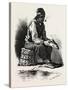 French Canadian Life, Half-Breed Fisherman, Canada, Nineteenth Century-null-Stretched Canvas