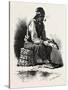 French Canadian Life, Half-Breed Fisherman, Canada, Nineteenth Century-null-Stretched Canvas