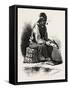 French Canadian Life, Half-Breed Fisherman, Canada, Nineteenth Century-null-Framed Stretched Canvas