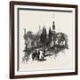 French Canadian Life, L'Ange Gardien., Canada, Nineteenth Century-null-Framed Giclee Print