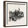 French Canadian Life, L'Ange Gardien., Canada, Nineteenth Century-null-Framed Giclee Print