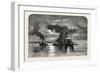 French Canadian Life, Light-Ship on the St. Lawrence, Canada, Nineteenth Century-null-Framed Giclee Print
