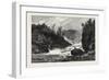 French Canadian Life, Shawenegan Falls, Canada, Nineteenth Century-null-Framed Giclee Print