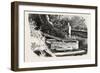 French Canadian Life, Wayside Watering Trough, Canada, Nineteenth Century-null-Framed Giclee Print