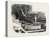 French Canadian Life, Wayside Watering Trough, Canada, Nineteenth Century-null-Stretched Canvas